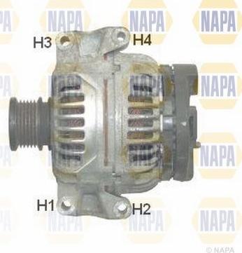 NAPA NAL1116 - Alternator autospares.lv