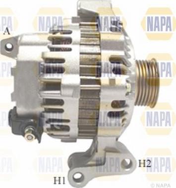 NAPA NAL1373 - Alternator autospares.lv