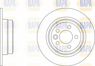 NAPA NBD5902 - Brake Disc autospares.lv