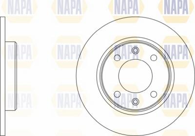 NAPA NBD5474 - Brake Disc autospares.lv