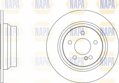 NAPA NBD5573 - Brake Disc autospares.lv