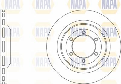 NAPA NBD5628 - Brake Disc autospares.lv