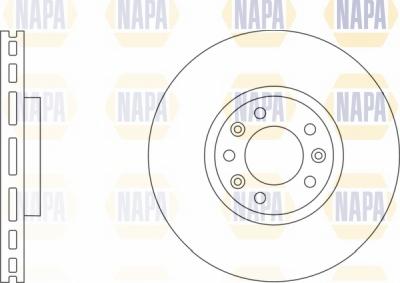 NAPA NBD5066 - Brake Disc autospares.lv