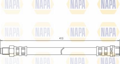 NAPA NBH1071 - Brake Hose autospares.lv