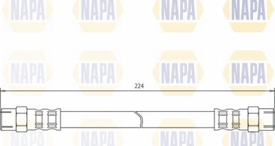 NAPA NBH1111 - Brake Hose autospares.lv