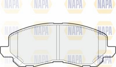 NAPA NBP1053 - Brake Pad Set, disc brake autospares.lv