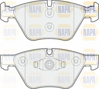 NAPA NBP1160 - Brake Pad Set, disc brake autospares.lv