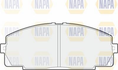 NAPA NBP1806 - Brake Pad Set, disc brake autospares.lv