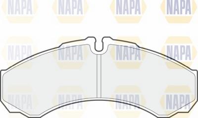 NAPA NBP1335 - Brake Pad Set, disc brake autospares.lv