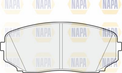 NAPA NBP1754 - Brake Pad Set, disc brake autospares.lv