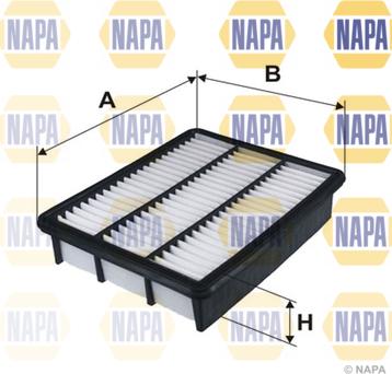NAPA NFA1264 - Air Filter, engine autospares.lv