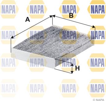 NAPA NFC4286 - Filter, interior air autospares.lv