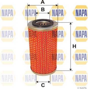 NAPA NFO3240 - Oil Filter autospares.lv