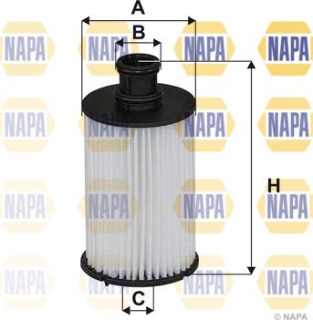 NAPA NFO3252 - Oil Filter autospares.lv