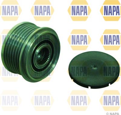 NAPA NOP1099 - Pulley, alternator, freewheel clutch autospares.lv