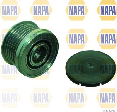 NAPA NOP1098 - Pulley, alternator, freewheel clutch autospares.lv