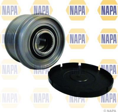 NAPA NOP1044 - Pulley, alternator, freewheel clutch autospares.lv