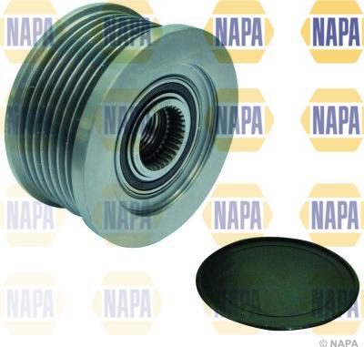 NAPA NOP1045 - Pulley, alternator, freewheel clutch autospares.lv
