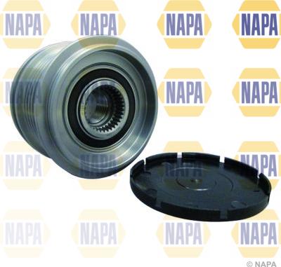 NAPA NOP1059 - Pulley, alternator, freewheel clutch autospares.lv