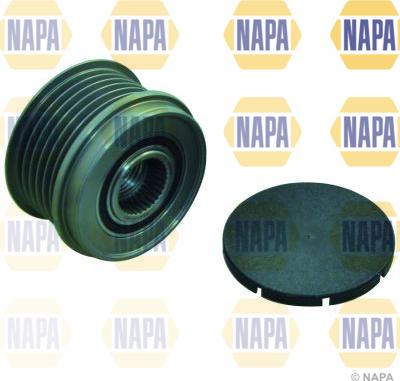 NAPA NOP1055 - Pulley, alternator, freewheel clutch autospares.lv