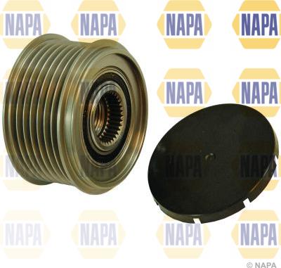 NAPA NOP1051 - Pulley, alternator, freewheel clutch autospares.lv