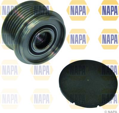 NAPA NOP1068 - Pulley, alternator, freewheel clutch autospares.lv