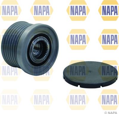 NAPA NOP1062 - Pulley, alternator, freewheel clutch autospares.lv