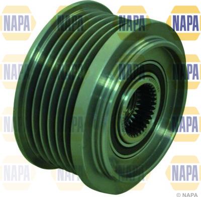 NAPA NOP1004 - Pulley, alternator, freewheel clutch autospares.lv