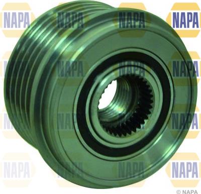 NAPA NOP1006 - Pulley, alternator, freewheel clutch autospares.lv