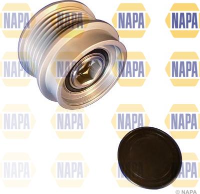 NAPA NOP1019 - Pulley, alternator, freewheel clutch autospares.lv