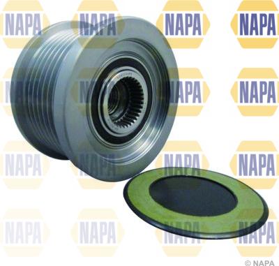 NAPA NOP1014 - Pulley, alternator, freewheel clutch autospares.lv