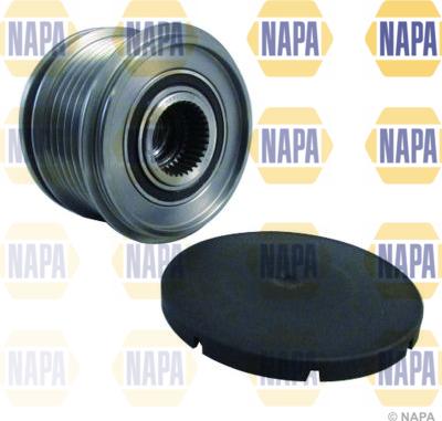 NAPA NOP1015 - Pulley, alternator, freewheel clutch autospares.lv