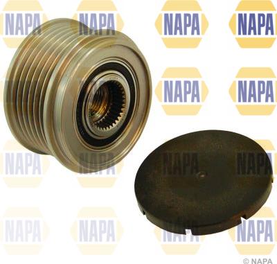 NAPA NOP1017 - Pulley, alternator, freewheel clutch autospares.lv