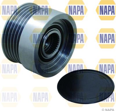 NAPA NOP1084 - Pulley, alternator, freewheel clutch autospares.lv