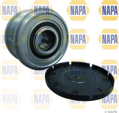 NAPA NOP1086 - Pulley, alternator, freewheel clutch autospares.lv