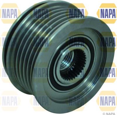 NAPA NOP1083 - Pulley, alternator, freewheel clutch autospares.lv