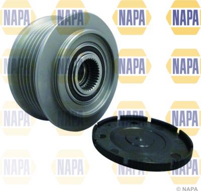 NAPA NOP1087 - Pulley, alternator, freewheel clutch autospares.lv