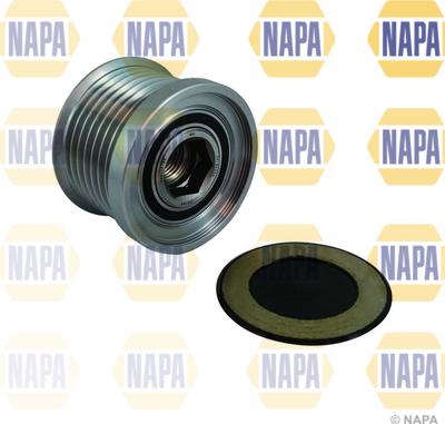 NAPA NOP1036 - Pulley, alternator, freewheel clutch autospares.lv