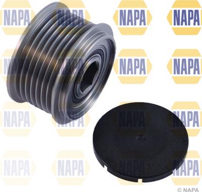 NAPA NOP1031 - Pulley, alternator, freewheel clutch autospares.lv