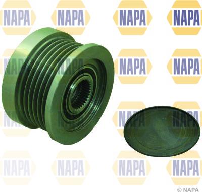 NAPA NOP1026 - Pulley, alternator, freewheel clutch autospares.lv