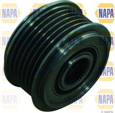 NAPA NOP1021 - Pulley, alternator, freewheel clutch autospares.lv