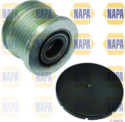 NAPA NOP1076 - Pulley, alternator, freewheel clutch autospares.lv