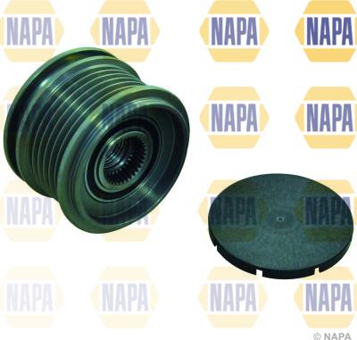 NAPA NOP1070 - Pulley, alternator, freewheel clutch autospares.lv