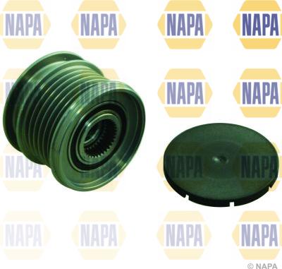NAPA NOP1144 - Pulley, alternator, freewheel clutch autospares.lv