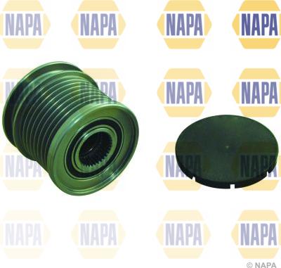 NAPA NOP1141 - Pulley, alternator, freewheel clutch autospares.lv