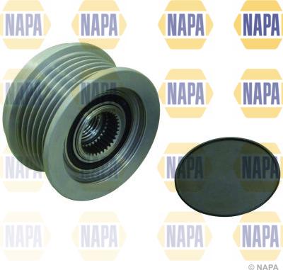 NAPA NOP1147 - Pulley, alternator, freewheel clutch autospares.lv