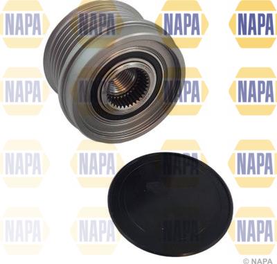 NAPA NOP1154 - Pulley, alternator, freewheel clutch autospares.lv