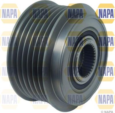 NAPA NOP1152 - Pulley, alternator, freewheel clutch autospares.lv