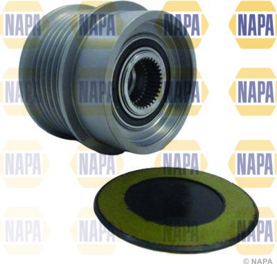 NAPA NOP1109 - Pulley, alternator, freewheel clutch autospares.lv