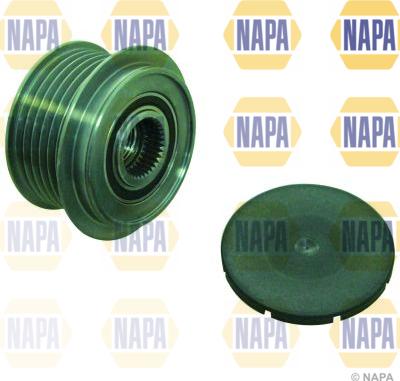 NAPA NOP1105 - Pulley, alternator, freewheel clutch autospares.lv